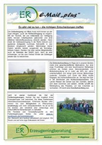 Rundschreiben Erzeugerring Südbayern