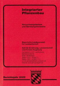 Integrierter Pflanzenbau Erzeugerring Südbayern